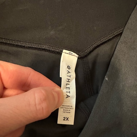 NWT Athleta Elation Garment Dye 7/8 Tight Size 2X - Picture 6 of 11
